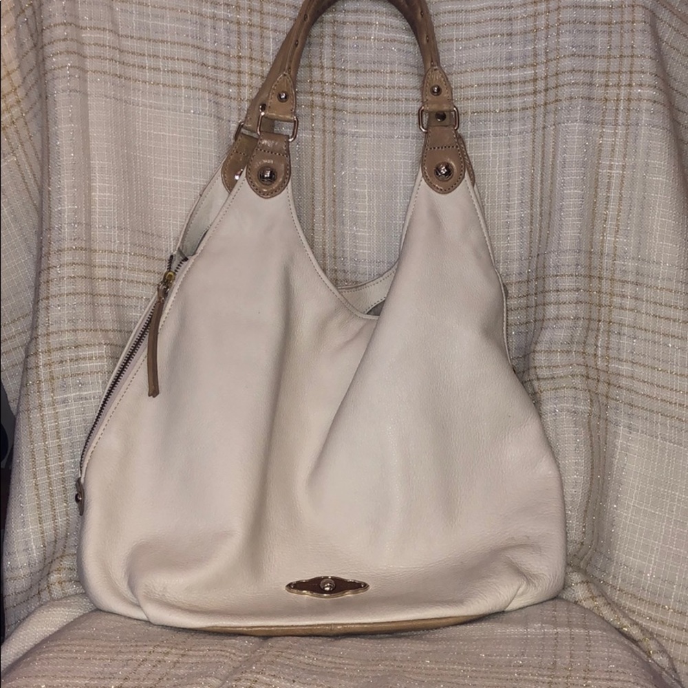 🛍Elliot Lucca white leather bag🛍